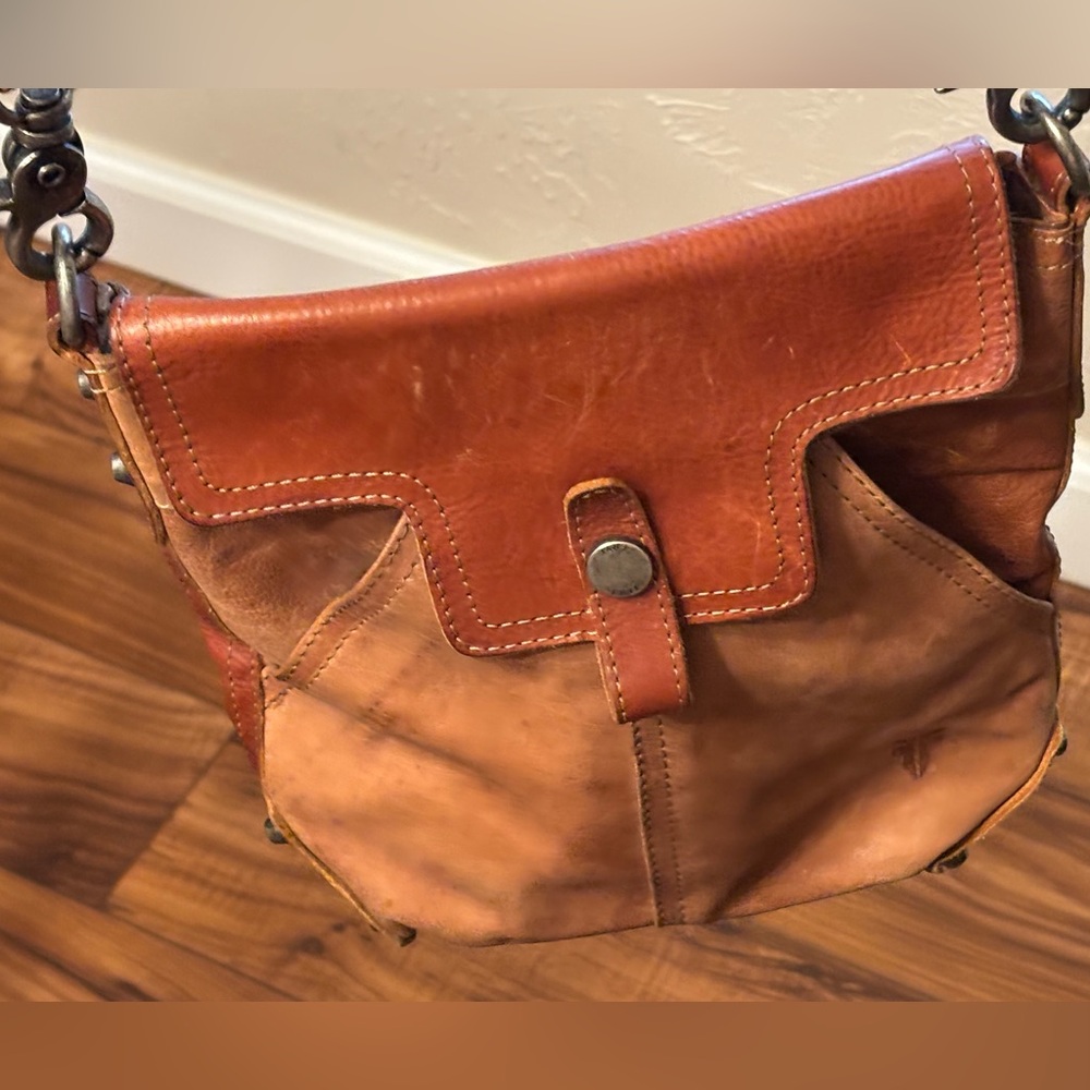 Frye Vintage Leather Crossbody Bag